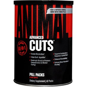 Univesal Nutition Animal Cuts 애니멀 컷 42팩 - NEW, 1개, 42회분