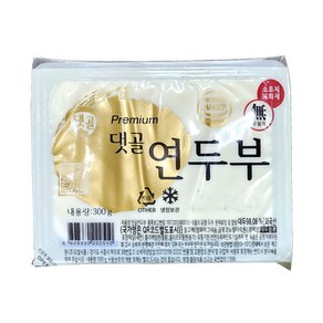 (무)(면)(냉장)댓골 연두부(냉장 300g)X10개, 300g, 10개