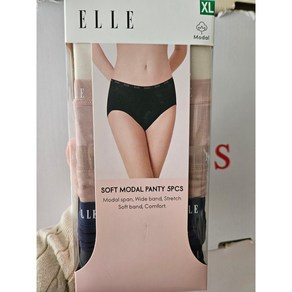 elle 엘르 여성모달 팬티 5매 s-xl 코스트코