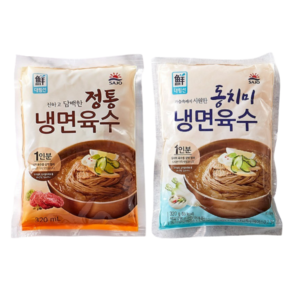 사조대림 [사조대림] 대림선 전통냉면육수(쇠고기) 320g x10개 +동치미냉면육수, 10개