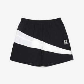 [FILA 본사공식] 컴포트핏 플래그 4부 반바지 (FS2TRF2103X_BLK)