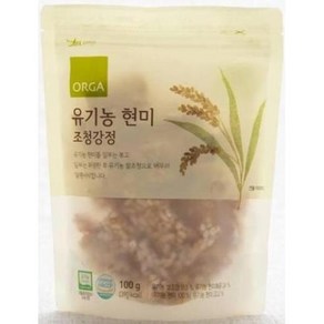 ORGA 유기농 현미조청강정, 1개, 100g