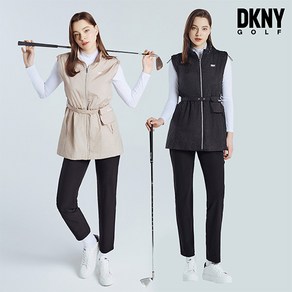 [KT알파쇼핑]DKNYGOLF 24SS 우븐베스트셋업 3종 여성