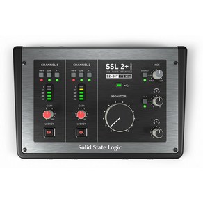 솔리드 스테이트 로직 SSL2+ Mk2 USB 오디오 인터페이스