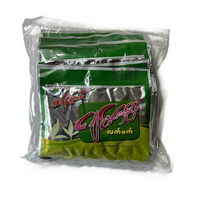 미얀마 진저 발효 찻잎 봉지 Myanma Ginge Femented Tea Leaf Pack, 1개, 10개입, 16g