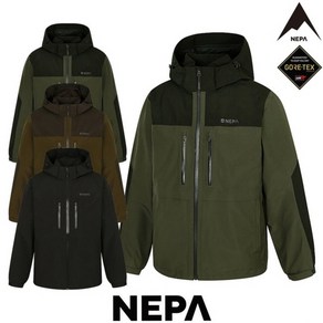 네파(남성) NC일산 방수와 투습 기능이 우수한 GORE-TEX 2L 소재를 사용 간절기 착장에 용이 완벽한 방수 컨버트 고어 방수 자켓 7J50501_NI