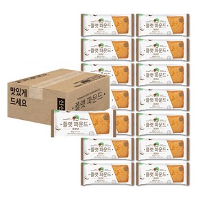 맘스케이크 오븐에 구운 플랫파운드 코코넛맛, 15개, 50g