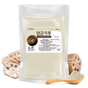 연근 가루 분말 500g 국내산, 1개