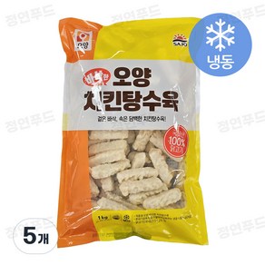 사조오양 치킨탕수육, 1kg, 5개