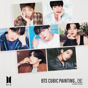 DIY 보석십자수 BTS 방탄소년단 굿즈 Butte v6 40x50, 지민, 색상, 1개