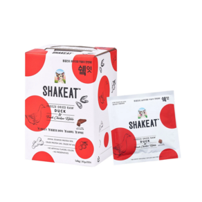 코스트코 SHAKEAT 독 건식사료 파우치 오리 80g x 15 x 2팩, 30개