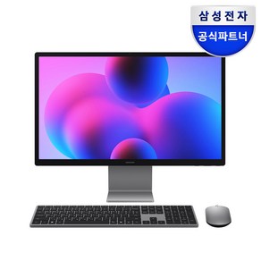 삼성 올인원 프로 DM970AGA-L71AR 14세대 울트라7 4K UHD 27인치 모니터 삼성 올인원PC 일체형PC 일체형컴퓨터, 그레이, 올인원 Po, 1TB, 32GB, WIN11 Home