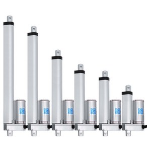 24V 선형 액추에이터 100/300/500/700/1000/1200/1500N 스트로크 모터 50/100/150/200/250mm 12V, 12V 100N 60mm s, Stoke 200mm, 1개