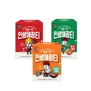 [녹차원] 인생해장티 라면마라탕쌀국수국물맛 3종 (4g x 6티백), 단품, 1개, 6개입