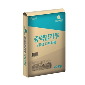 대한제분 중력 밀가루 2등급, 20kg, 1개