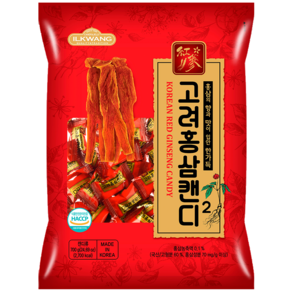 일광제과 고려홍삼캔디2, 5개, 700g