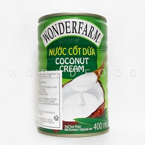 베트남 원더팜 코코넛 크림 WONDERFARM Coconut Ceam 400ml, 1개