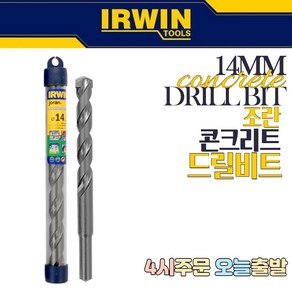 럭키WORLD IRWIN 어윈 조란 콘크리트 드릴비트 14mm, 1개