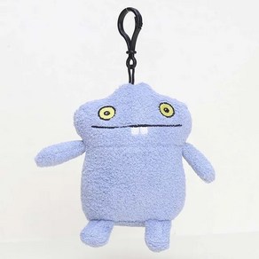 Uglydoll 어글리돌 키링 봉제 인형 괴물 몬스터 못생긴 동물 12cm 18cm 가방고리 열쇠고리, 12cm 그레이, 1개