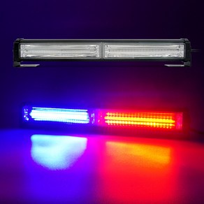 12V 24V 2구 면발광 LED 경광등 맞춤형, 12v블루, 12v레드, 1개