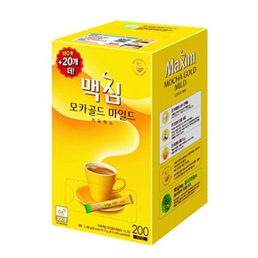 맥심 모카골드 마일드 커피믹스 총 200T