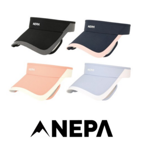 [백화점 매장판] 네파 NEPA 공용 썬바이저 등산 아웃도어 데일리 자외선차단 기능성 썬캡(하챙조절)