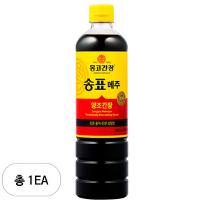 몽고간장 메주, 1개, 900ml