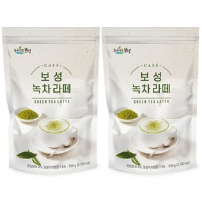 아크바 보성녹차라떼 파우더 500g 묶음, 2개