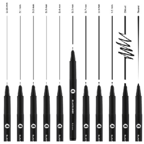 동아측기 모로토우 블랙라이너, Round, 1개