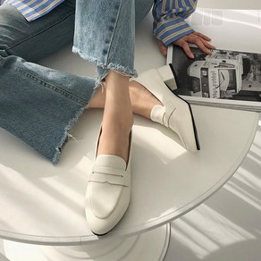 [꼼꼼구두] 모리스 베이직 페니로퍼(4cm) 여성로퍼