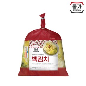 [종가] 담백하고 시원한 백김치 900g, 1개