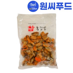 원씨푸드 손질 자숙 홍합살 200g, 1개