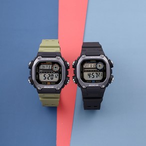 DW-291HX-5A 카시오 CASIO 전자 방수 군인 스포츠 디지털 우레탄 시계