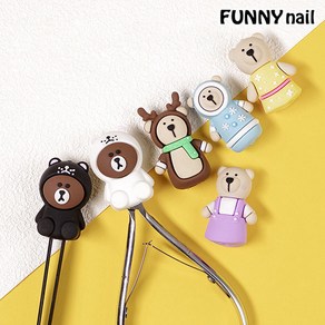 [퍼니네일] 냥이 니퍼캡 3종 케릭터 니퍼캡 7종 고양이 발바닥 네일니퍼캡 네일아트, 1개, 니퍼캡-06