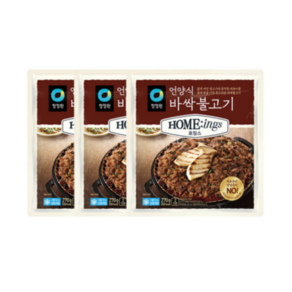 청정원 호밍스 언양식 바싹불고기 270g x 3개