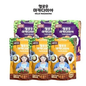 헬로우 마카다미아 총 6봉 (1봉 115g 맛 2종), 6개