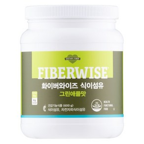 멜라루카 화이버와이즈 식이섬유 그린애플맛, 1개, 600g