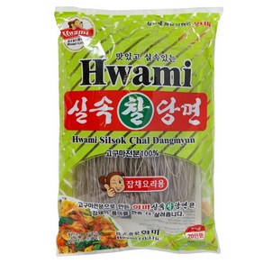 화미 실속 찰당면 가성비 다용도 잡채용, 5개, 1kg