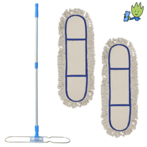 미라클디포 백색 리스킹 물걸레 60cm 90cm 105cm 2p + 고급 2단 판자루