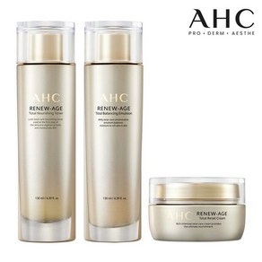 AHC 리뉴에이지 기초 3종 중 택1토너로션크림), 리뉴에이지 크림 50ml, 1개, 130ml