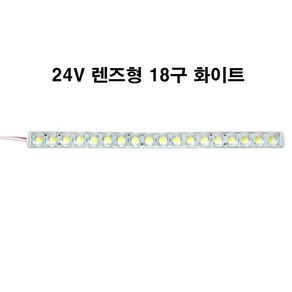 SS LIGHT 24V렌즈형 18구 LED모듈, 1개, 주광색