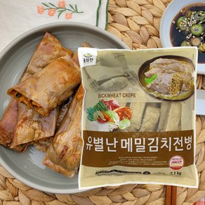 올심찬 메밀김치전병, 2.1kg, 1개