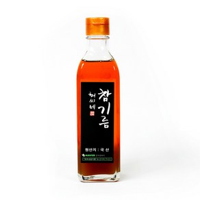 최씨네참기름 국산참기름 300ml, 1개