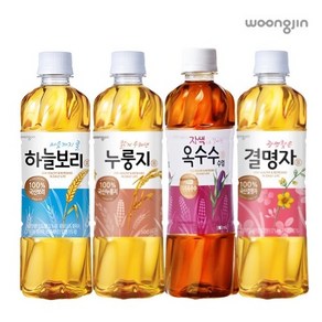 웅진식품 차음료 하늘보리/헛개/누룽지/자색옥수수/결명자 500ml 20펫 2박스, 1세트