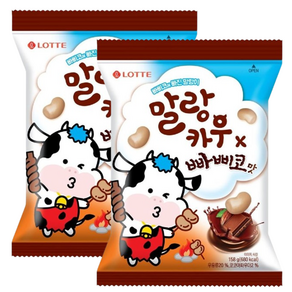 롯데 말랑카우 빠삐코, 2개, 158g