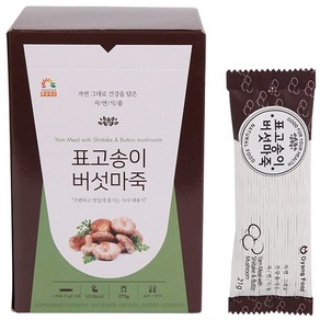 간편한 끼니 표고송이 버섯 마죽 21gX13포, 13개, 21g