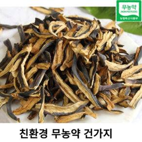 친환경 무농약 건가지 50g 말린가지 나물 명절 대보름 밑반찬 가지말림 건나물 100% 국내산 말린 가지 가지볶음요리, 1개