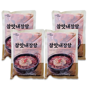 맛있는 즉석탕 참맛 내장탕, 4개, 600g