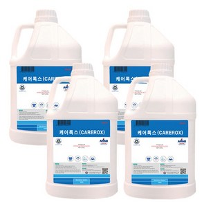 케어록스 carerox 살균소독제 탈취제 4L x 4개 무알콜제품