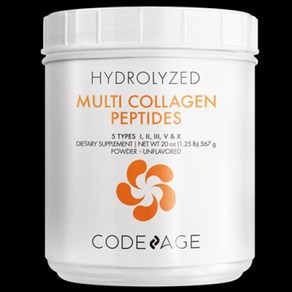 Codeage Multi Collagen Peptides Powde 20온스, 1개, 567g